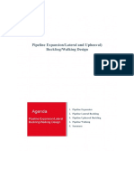 Pipeline Expansion Lateral Buckling and Walking Design