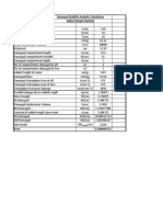 Model 2 Damaged Stability Analytic Calculation Double Bottom Type Vessel Added Weight Method