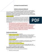 Subiecte Examen Drept Procesual Penal 1