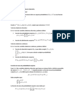 Funciones de Probabilidad Conjunta