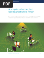 AI Adoption Advances But Foundational Barriers Remain