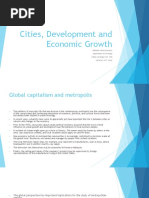 Cities, Development and Economic Growth