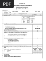 Proforma - C Pradhan Mantri Gram Sadak Yojana (PMGSY) Check List For P.I.U. & S.T.A (For Individual Road Works)