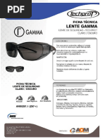 Ficha Tecnica Lente Techprot Gamma - Aom