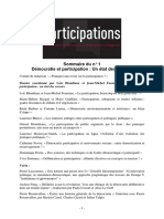 Participations N°1 Groupe V