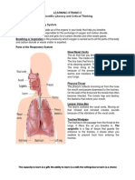 LS 2 - Human Respiratory System