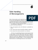 Appendix - Safe Handling of Microorganisms