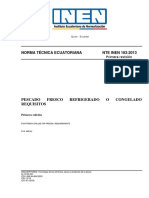 Norma Técnica Ecuatoriana Nte Inen 183:2013: Primera Revisión