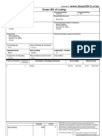 Bill of Lading