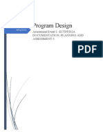 ASS Event 2-Documentation, Planning and Assessment 2