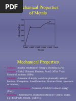 Mechanical Properties of Metals: Strain