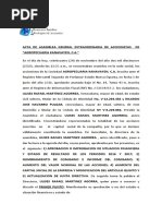 ACTA DE ASAMBLEA GENERAL EXTRAORDINARIA, Ejercicios Economicos 2016 y 2017, Aumento de Capital Segun Reexpresion Monetaria Aumento de Capital Segun Reexpresion Monetaria, Comisario Kanavayen