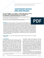 5G Technology: Towards Dynamic Spectrum Sharing Using Cognitive Radio Networks