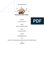 Pregunta e Hipotesis de La Tesis Doctoral Santo Miguel Roman UBJ 11 Junio 2019