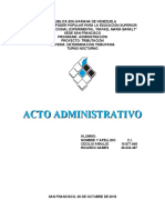 Trabajo Sobre Acto Administrativo