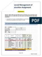 Commercial Management of Construction