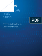 Sophos Outlook Add-In Deployment Guide