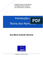 Introdução A Teoria Dos Números PDF