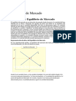 Equilibrio de Mercado