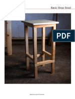 WWMM Basic Shop Stool - METRIC