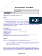 KM/CS-2560/3060 Firmware Release Notes