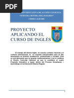 PROYECTO DE INGLÉS 2015 Nuevo