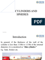 Unit 5 - THIN CYLINDER MOS