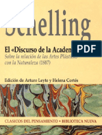 Schelling, J.W. El Discurso de La Academia