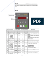 8.1 Parameters Set List: KP310V1.0 Controller Operation Manual