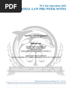 PCU 2018 Remedial Law Reviewer PDF