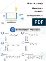 Unidad 04 - Potenciación y Radicación