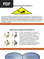 Riesgo Ergonómico