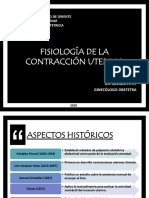 Fisiología de La Contracción Uterina Dr. Petit