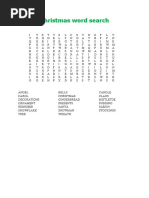 Christmas Word Search