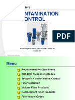 Contamination Control: Produced by Steve Skinner, Eaton Hydraulics, Havant, UK October 2002