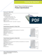 Product Specifications: Covering The Spectrum