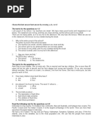 Choose The Best Answer Best Answer by Crossing A, B, C or D