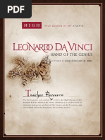 Eacher Resource: Leonardo Da Vinci: Hand of The Genius