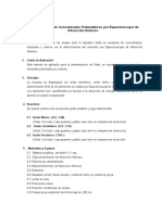 Análisis de Plata en Concentrados Polimetálicos Por Espectro