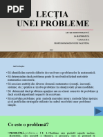 Lectia Unei Probleme