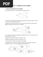 I - Calcul Des Paramètres S D'un Multipôle