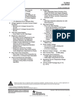 TLC5910 Led Driver: SLLS392 - NOVEMBER 1999