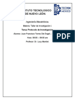 JFTDA - Protocolo de Investigación