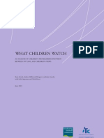 What Children Watch