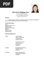 Diana Grace Resume