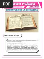 Literatura de La Conquista para Cuarto de Secundaria