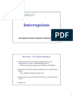 Interrupcions: Processor - I/O Speed Mismatch