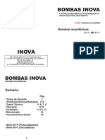 Manual Pressurizador Inova GP250PB PDF