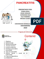 Pancreatitis Actual Con Fisiopatologia