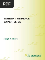 Joseph K. Adjaye Time in The Black Experience CBookos - Org